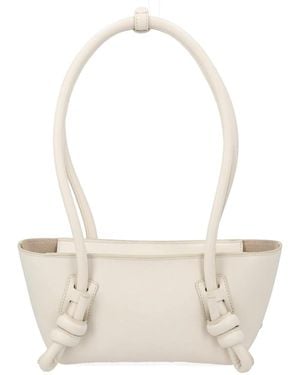 Hereu Leather Shoulder Bag - White