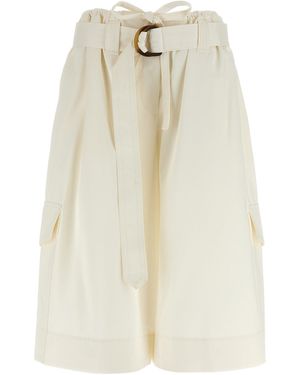 Zimmermann 'The Illuminate Bermuda Short' Bermuda Shorts - White