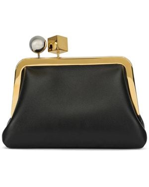 Jacquemus Leather Berlingot Bag - Black