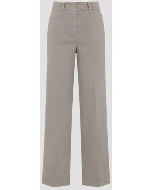 Peserico Wide Pants - Gray
