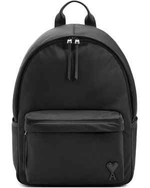 Ami Paris Marcel Backpack - Black
