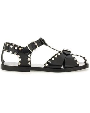 Bally Leather Sandals - Black