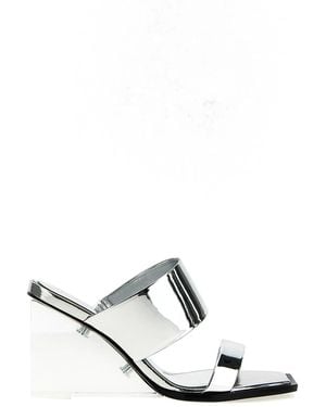 McQueen 'Mirror' Sandals - White