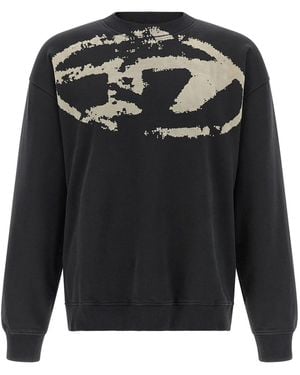 DIESEL 'S-Boxt-N5' Sweatshirt - Black