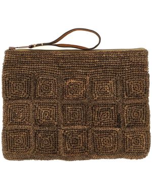 IBELIV 'Tanala' Clutch - Brown