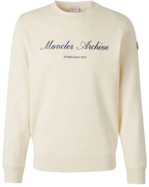 Moncler Sweatshirt - White
