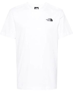 The North Face Tshirt Con Logo - White