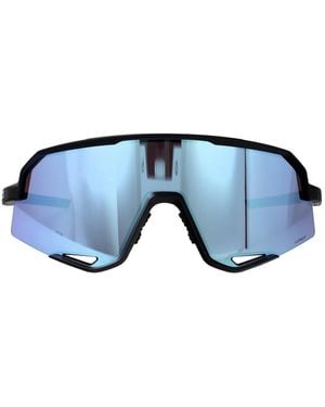 100% Matte Polycarbonate Sunglasses - Blue