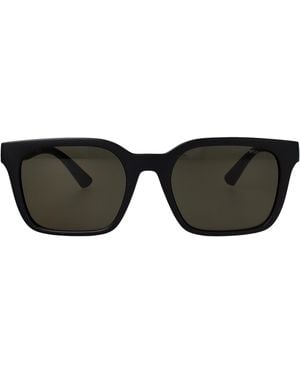 Emporio Armani Injected Sunglasses - Black
