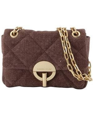 Vanessa Bruno Nano Moon Shoulder Bag - Brown