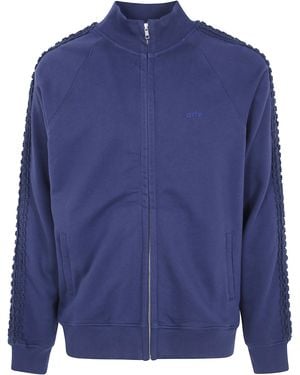 Arte' "Braided" Trackjacket - Blue