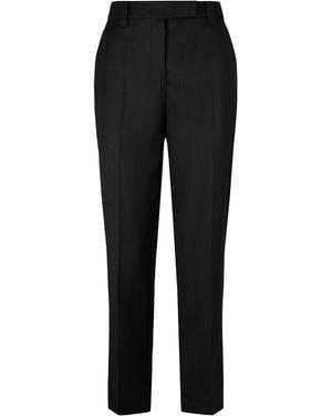 Prada Virgin Wool Trousers - Black