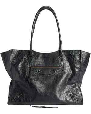 Balenciaga Le City Medium Tote Bag - Black