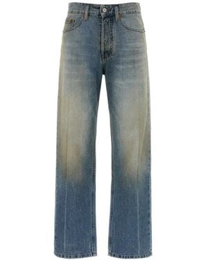 MM6 by Maison Margiela Trousers 5 Pockets - Blue