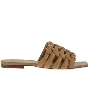 Tod's Leather Sandals - Brown