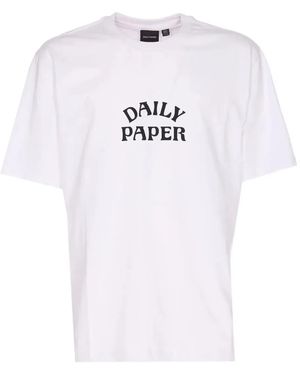Daily Paper "Dias" Stacked Ss T-Shirt - White