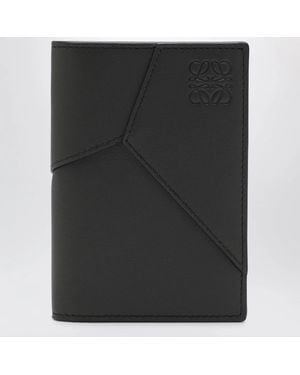 Loewe Puzzle Edge Bi-Fold Card Holder - Black