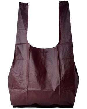 Our Legacy Polyurethane Shoulder Bag - Purple
