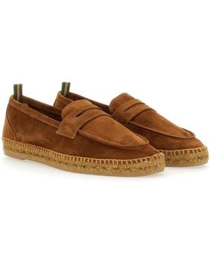 Castañer Castañer Bovine Leather Flat - Brown