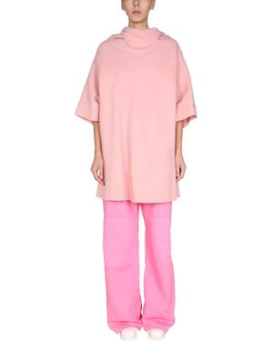 Raf Simons Ataraxia Wool Blend Dress - Pink