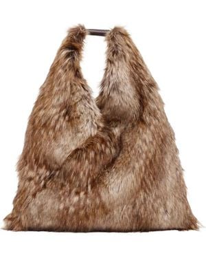 MM6 by Maison Margiela "Classic Japanese" Handbag - Brown