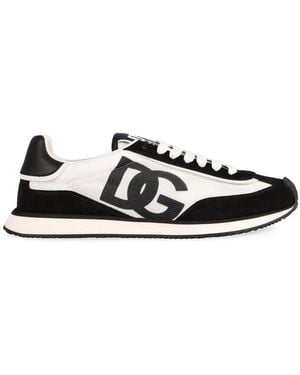 Dolce & Gabbana Dolce & Gabbana Dg Cushion Low-Top Trainers - Black