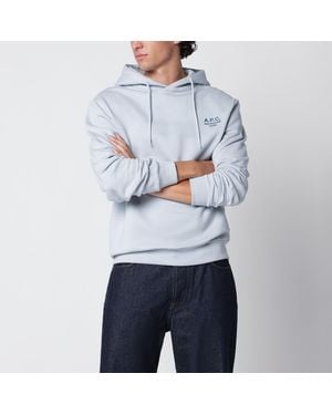 A.P.C. Cotton Hoodie - Grey