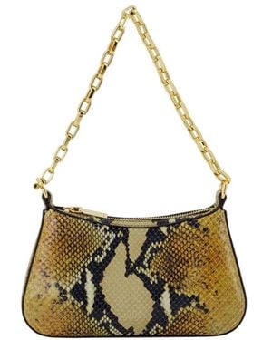 McQueen T Bar Mini Handbag - Metallic