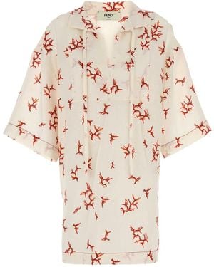 Fendi Kaftano Linen - White