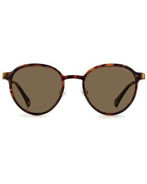 Polaroid (Opt + Clip-On) Pld 6158/Cs J5G(Sp) - Brown