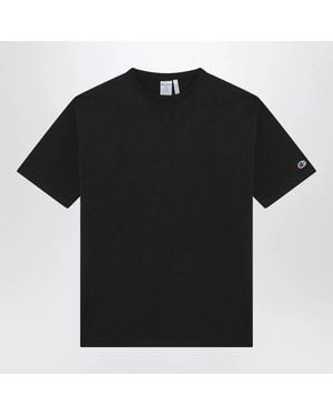 Champion Cotton Crew-Neck T-Shirt - Black