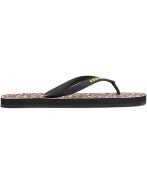 DSquared² Print Maculato Flip Flops - Multicolor