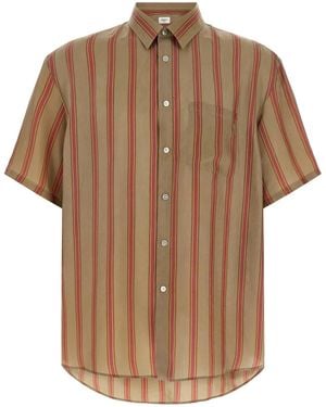 Saint Laurent 'Cassandre' Shirt - Brown