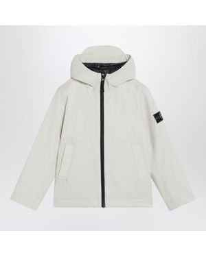 Stone Island Ivory Zip Jacket - White
