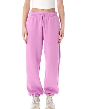 Nike Phoenix Fleece Sweatpants - Pink