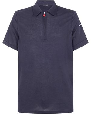 Kiton Classic Polo Shirt - Blue