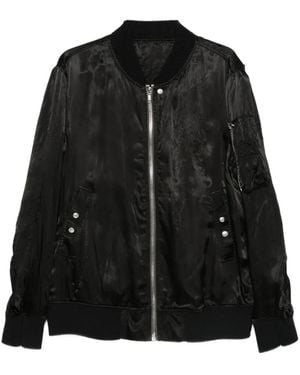 Rick Owens "Classic Flight" Padded Jacket - Black