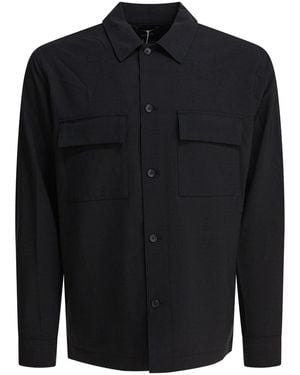 Vince Polyester Wool Elastane Jacket - Blue