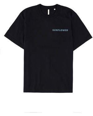 sunflower Tshirt Con Logo - Black