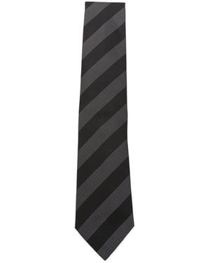 BOSS Silk Tie - White
