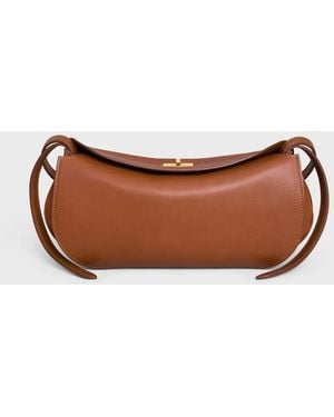 Celine Turnlock Shoulder - Brown