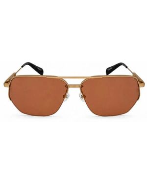 Jacquemus Metal Geometric Frame Sunglasses - Black