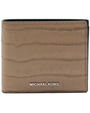 Michael Kors Hudson Billfold W Coin Pocket - Brown