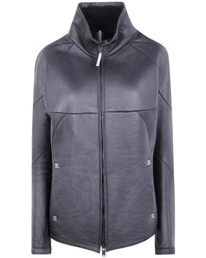 Isaac Sellam "Robuste" Leather Jacket - Blue