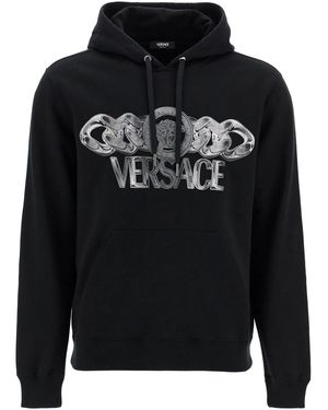 Versace Cotton Sweatshirt - Black