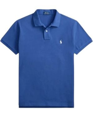 Polo Ralph Lauren Cotton T-Shirt Polo - Blue