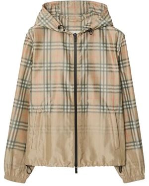 Burberry Light Jackets - Natural