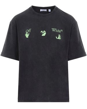 Off-White c/o Virgil Abloh Vintage Bacco Arrow Skate T-Shit - Black