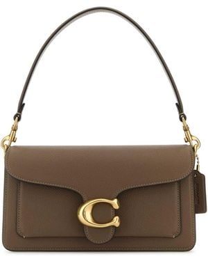 COACH Mud Leather Tabby 26 Handbag - Brown