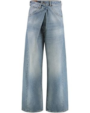 DARKPARK Ined Oversized Jeans - Blue